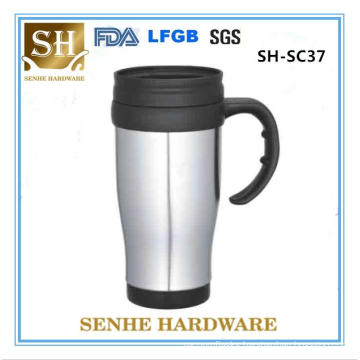 Hottest Selling Newest Colorful Sheel Double Wall Auto Mug (SH-SC37)